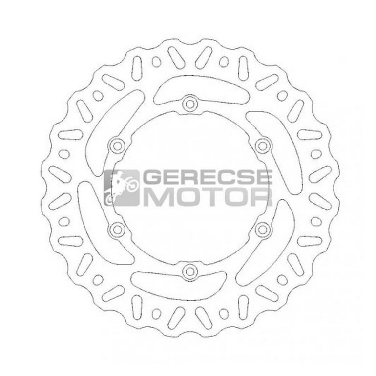 Féktárcsa hátsó ProX