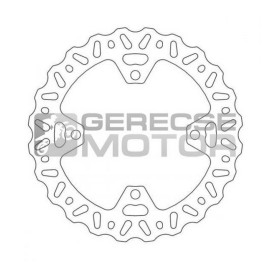 Féktárcsa hátsó ProX