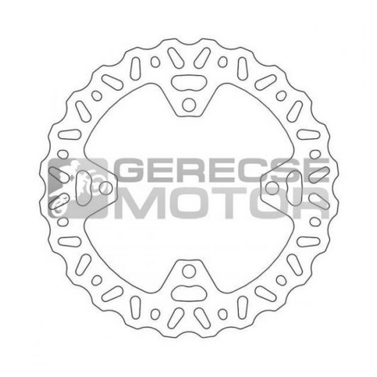 Féktárcsa hátsó ProX