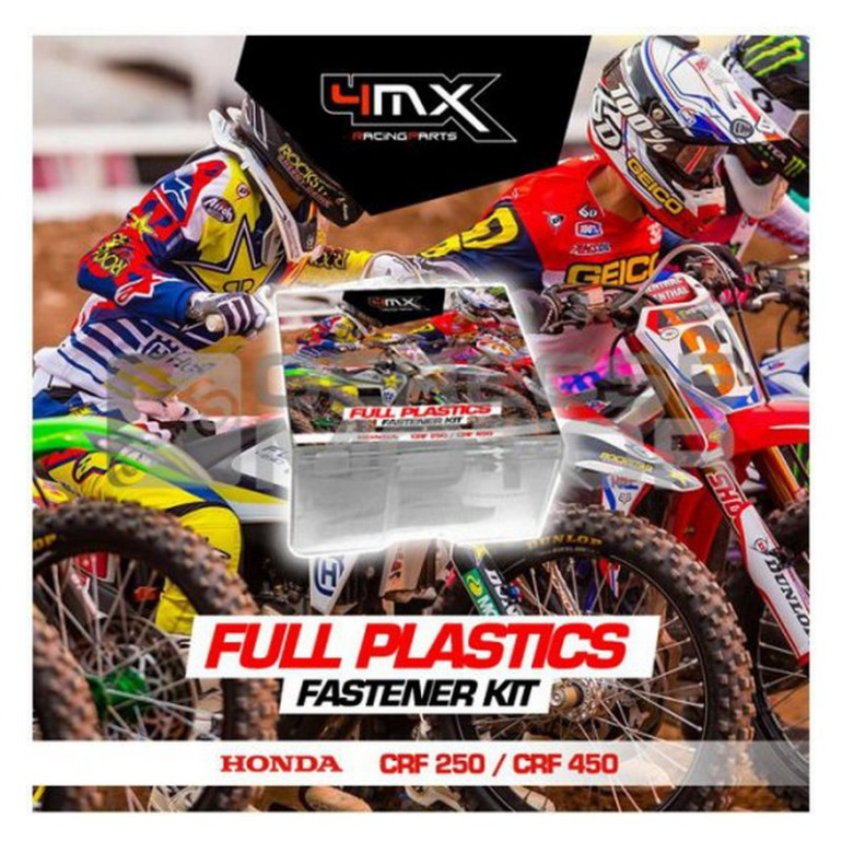 Csavar készlet teljes idomzathoz 4MX