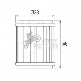Olajszűrő HIFLOFILTRO HF141
