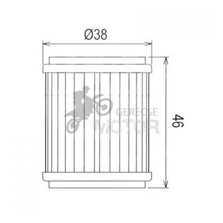 Olajszűrő HIFLOFILTRO HF141