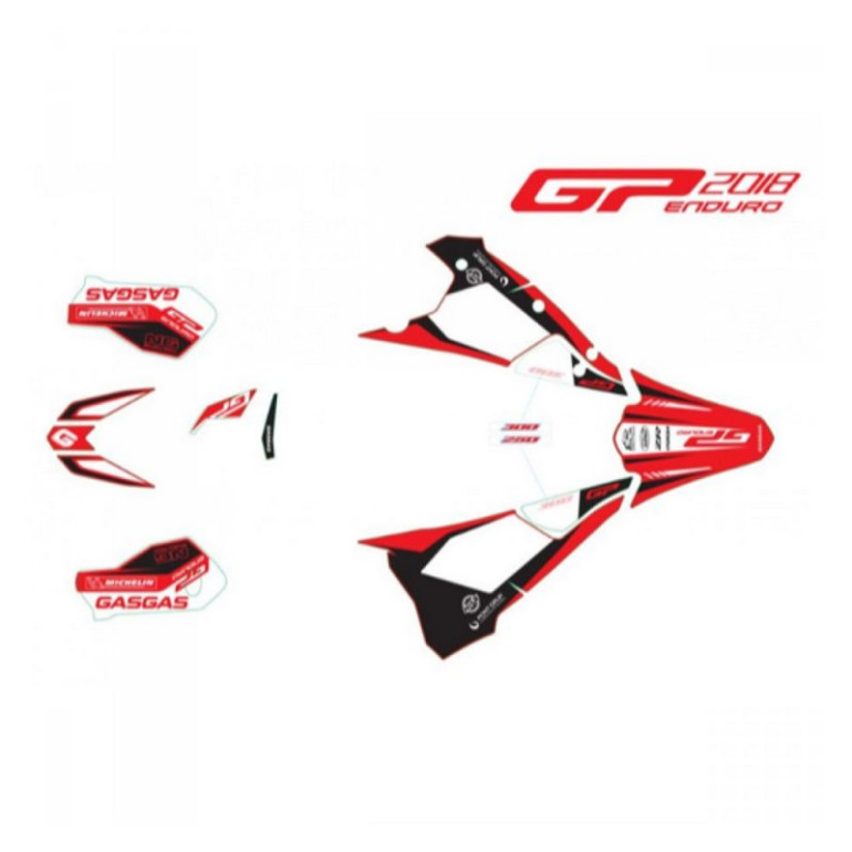 Matrica szett GAS GAS GP 2018