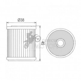 Olajszűrő HIFLOFILTRO HF142