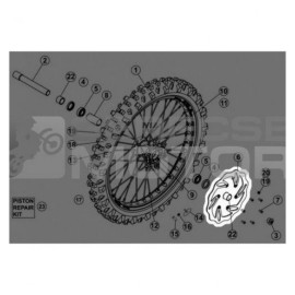 Féktárcsa első GAS GAS