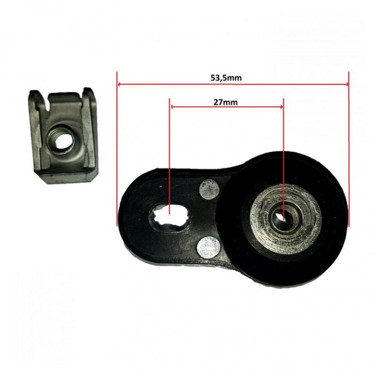 Kipufogó szilentblock 4MX