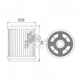 Olajszűrő HIFLOFILTRO HF143