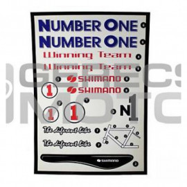 Matrica szett A4 NUMBER ONE 4MX