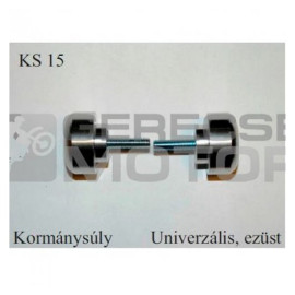 Kormánysúly szett univerzális ezüst