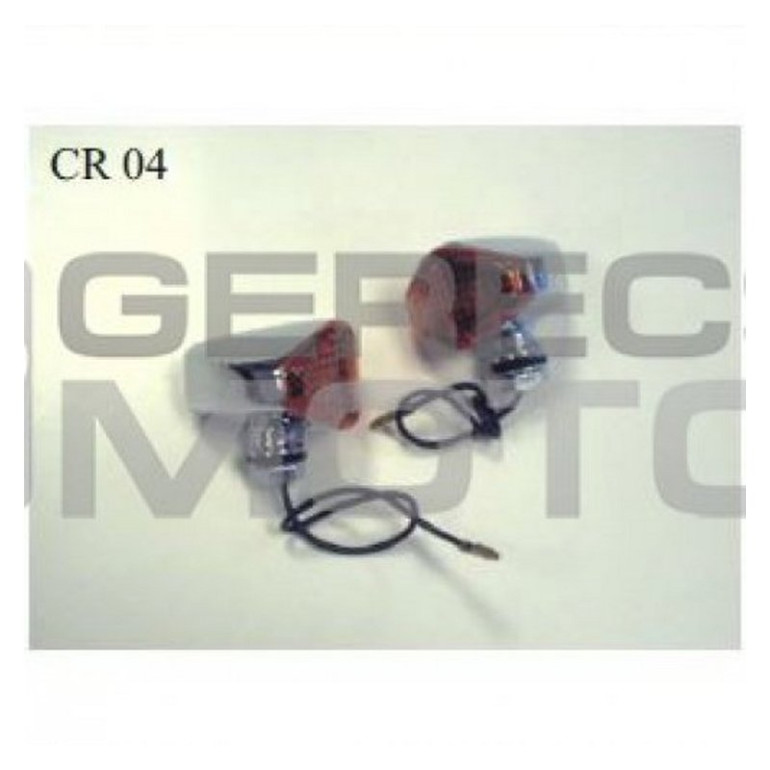 Irányjelző univerzális, krómos