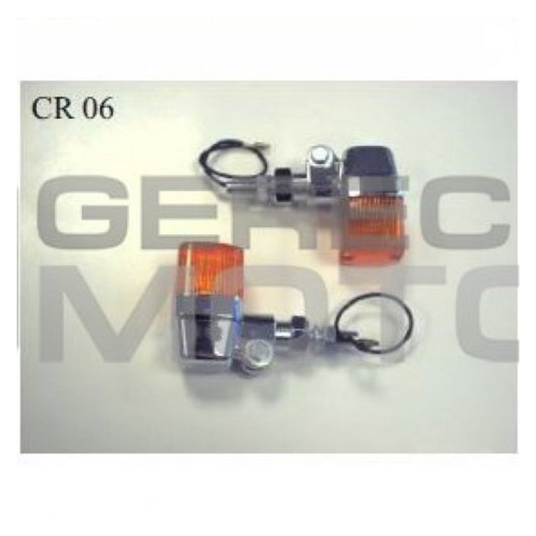 Irányjelző univerzális, krómos