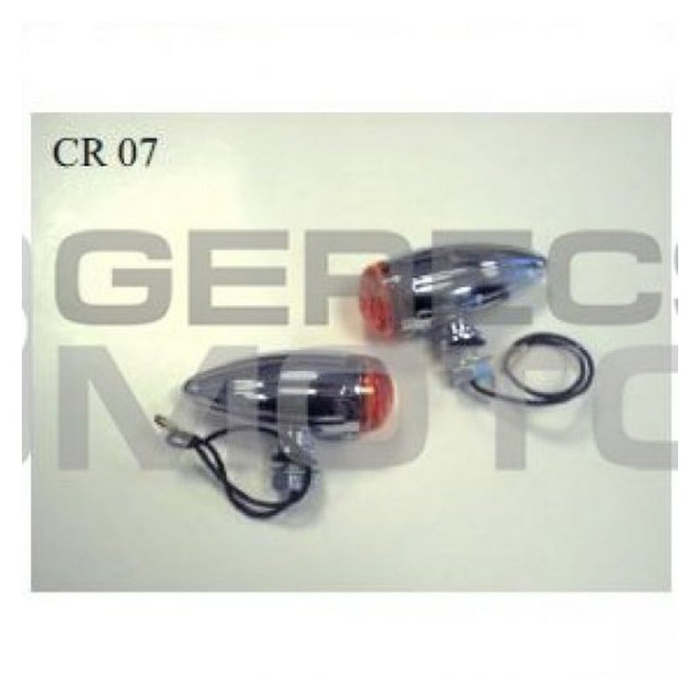 Irányjelző univerzális, krómos