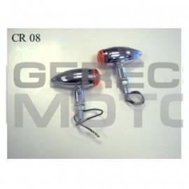 Irányjelző univerzális, krómos