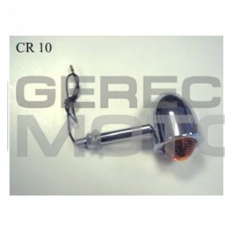 Irányjelző univerzális, krómos