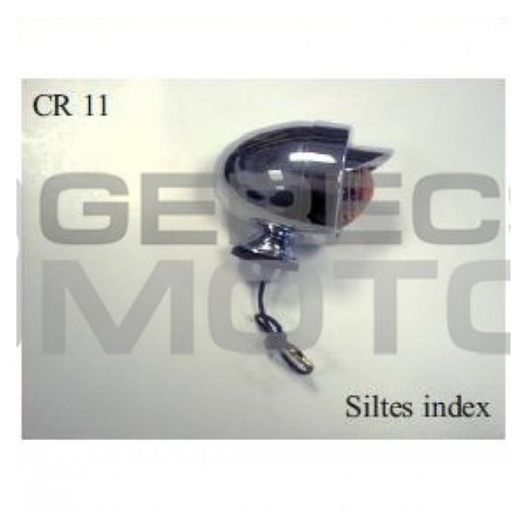 Irányjelző univerzális, krómos