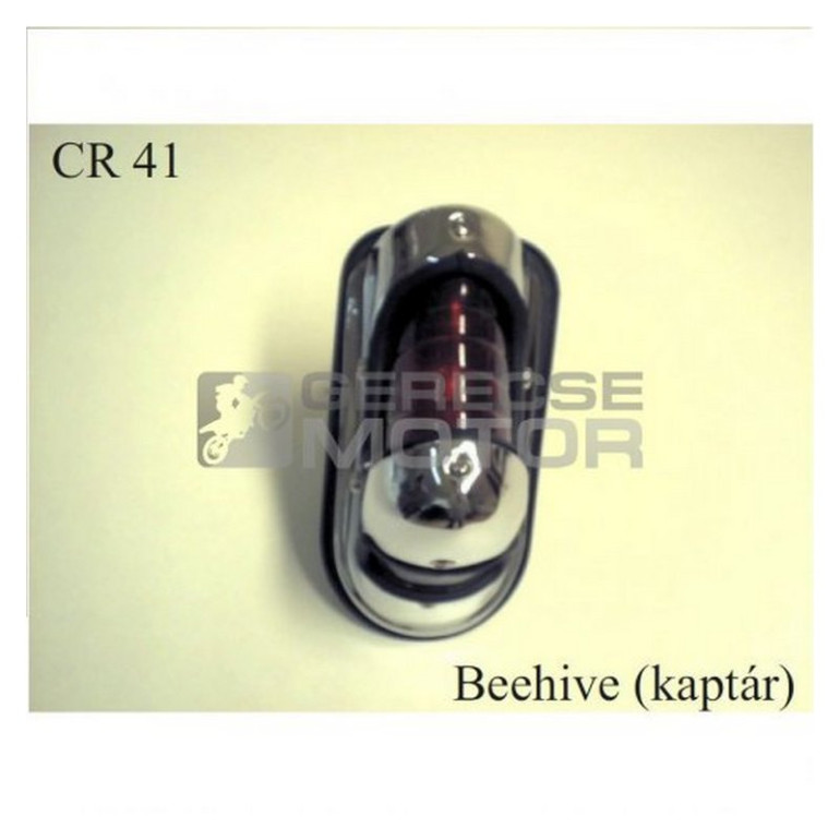 Hátsó lámpa krómos