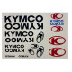 Matrica szett Kymco 25x35cm