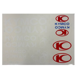 Matrica szett Kymco 25x35cm