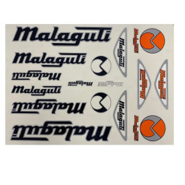 Matrica szett Malaguti 25x35cm