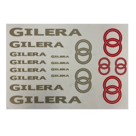 Matrica szett Gilera 25x35cm