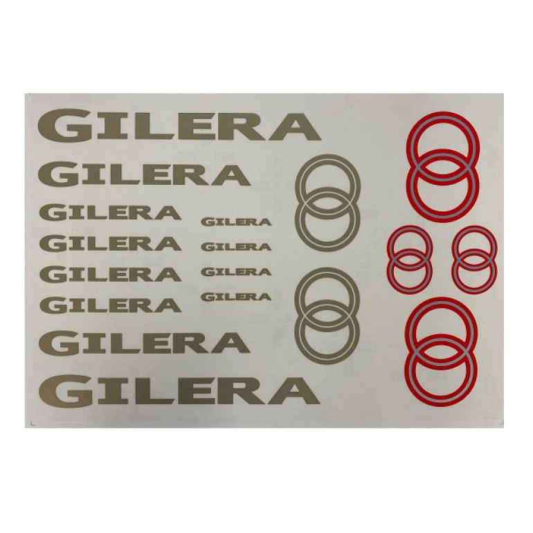 Matrica szett Gilera 25x35cm