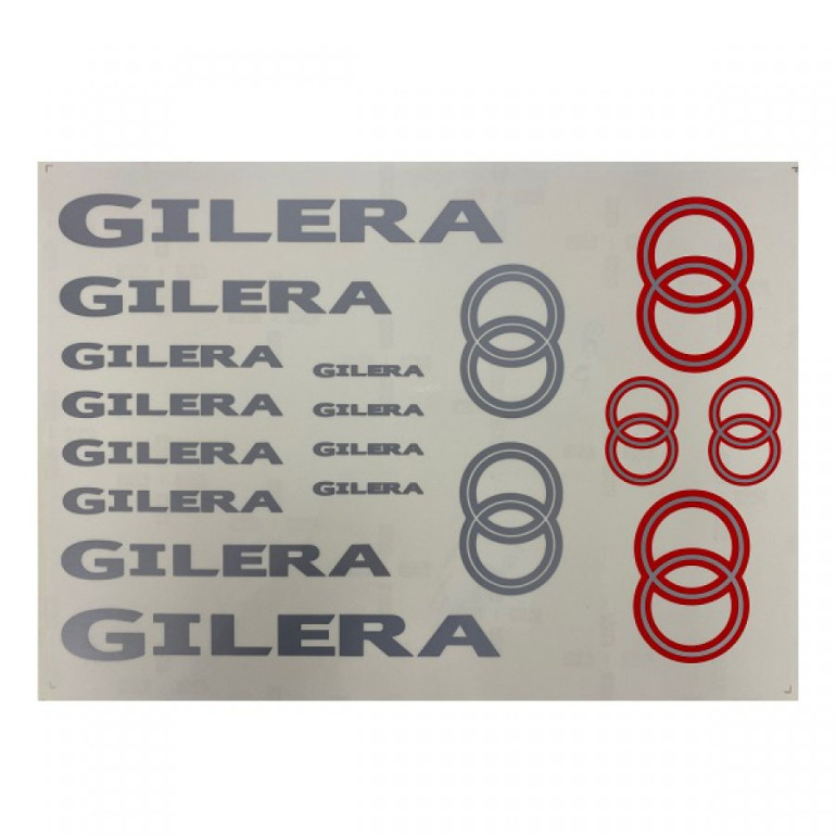 Matrica szett Gilera 25x35cm