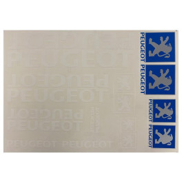 Matrica szett Peugeot 25x35cm