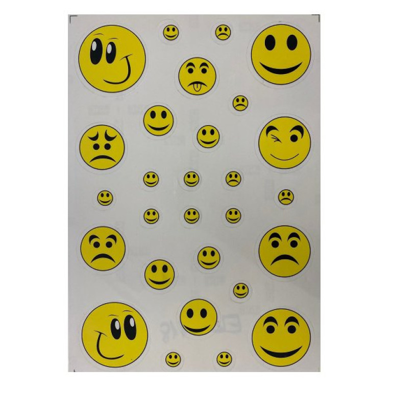 Matrica szett Smile 17x24cm