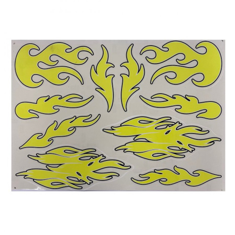 Matrica szett Lángnyelv 25x35cm