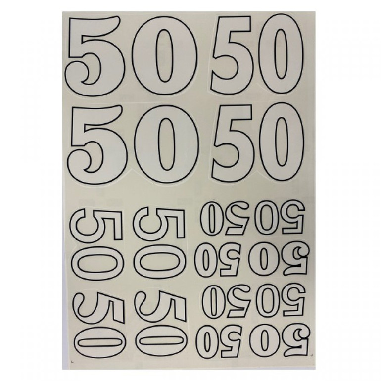 Matrica szett 50 (25x35cm)