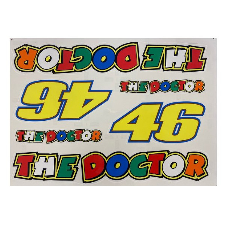 Matrica szett The Doctor 25x35cm