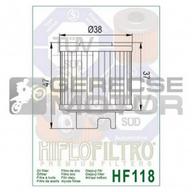 Olajszűrő HIFLOFILTRO HF118