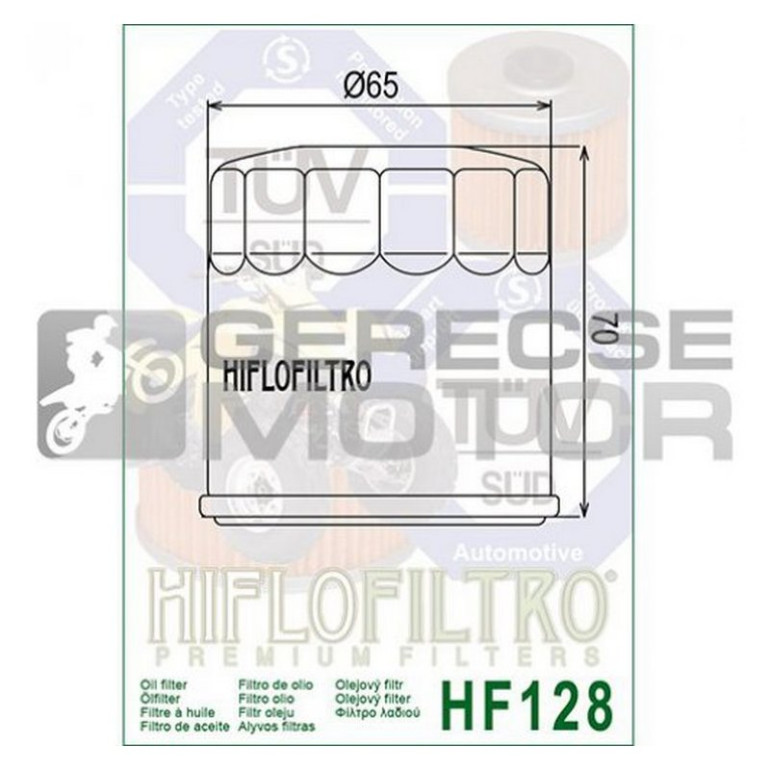 Olajszűrő HIFLOFILTRO HF128