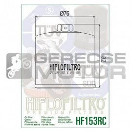 Olajszűrő HIFLOFILTRO HF153RC