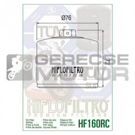 Olajszűrő HIFLOFILTRO HF160RC