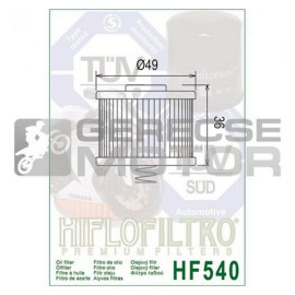 Olajszűrő HIFLOFILTRO HF540