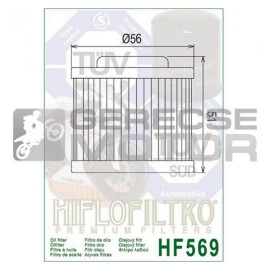 Olajszűrő HIFLOFILTRO HF569