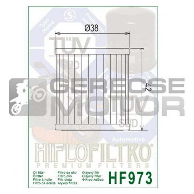Olajszűrő HIFLOFILTRO HF973