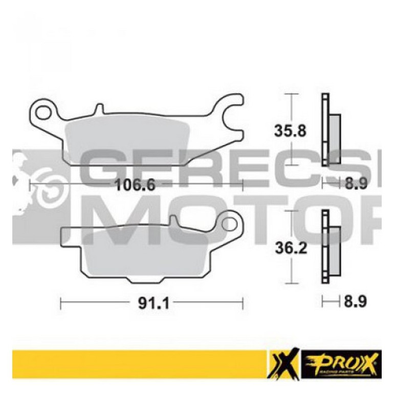 Fékbetét PROX 37.285102