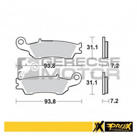Fékbetét készlet PROX