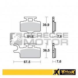 Fékbetét készlet PROX