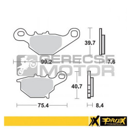 Fékbetét készlet PROX
