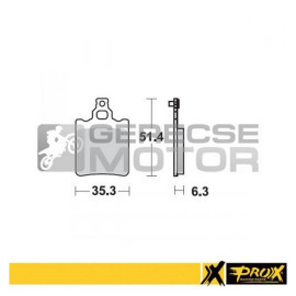 Fékbetét készlet PROX