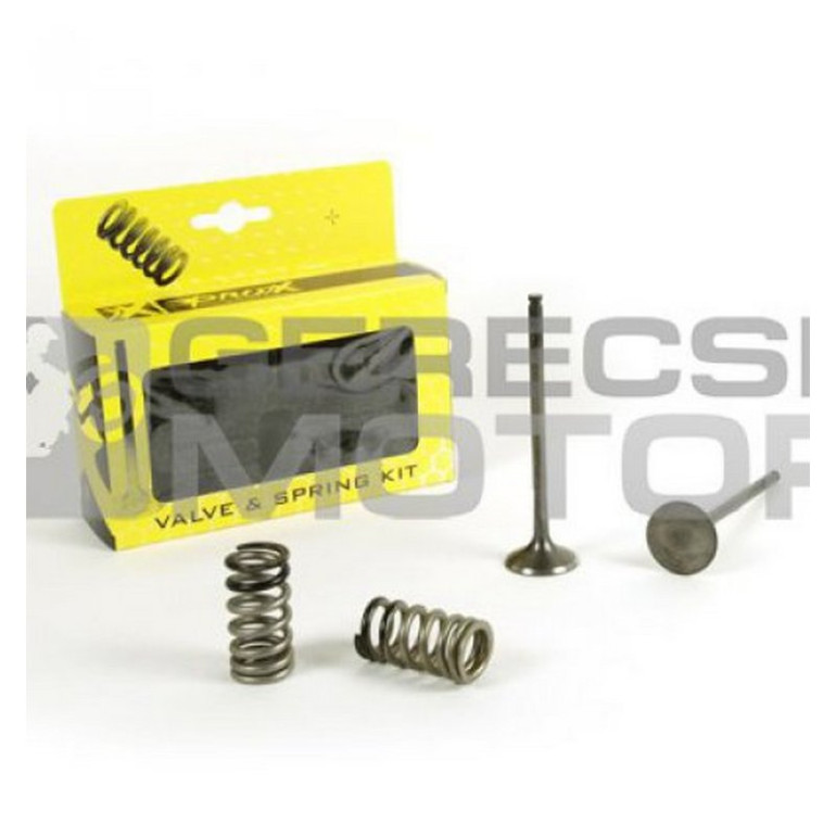 Acél kipufogó szelep Rugó szettel PROX