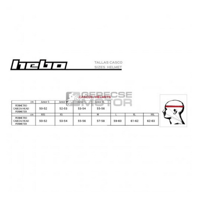 Bukósisak Trial Zone HEBO