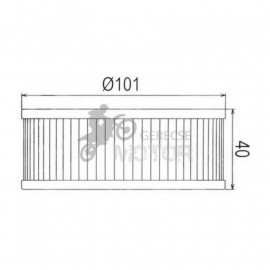 Olajszűrő HIFLOFILTRO HF146