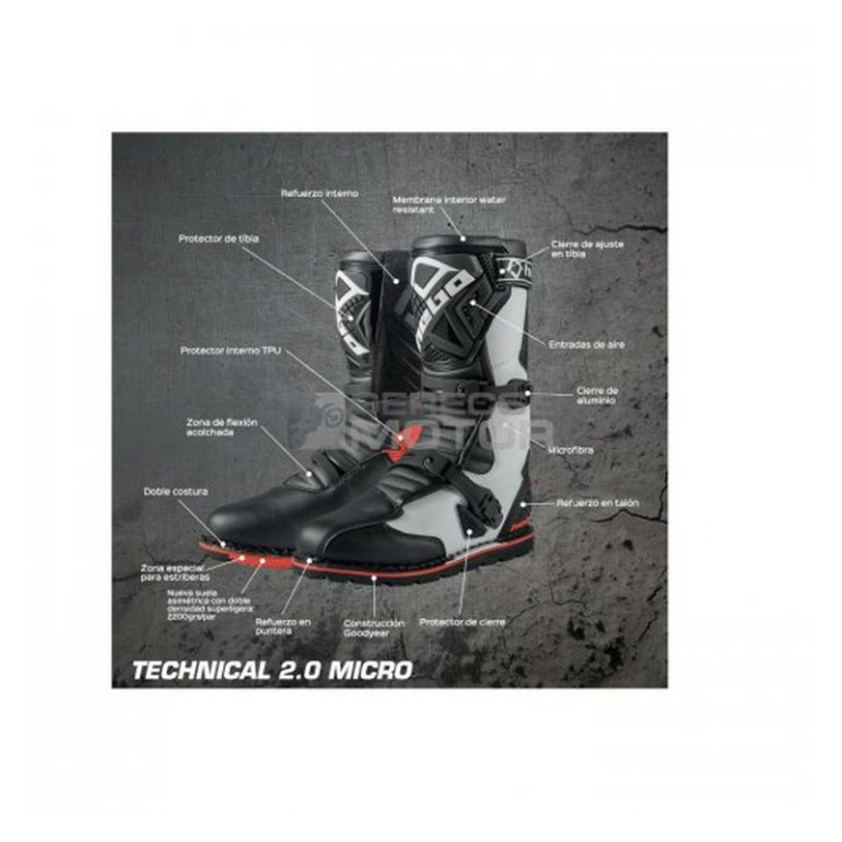 Triál csizma TECHNICAL 2.0 MICRO HEBO