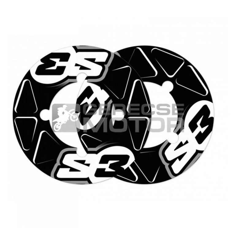 Védő matrica lánckerékre Fekete S3 (fogszám:38-40)