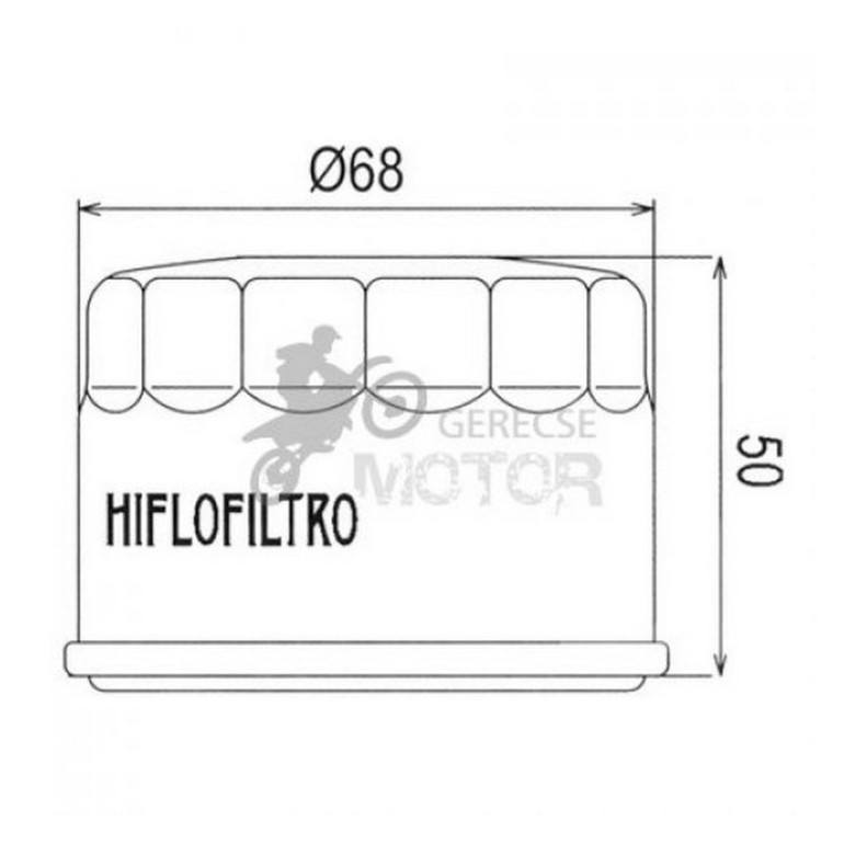 Olajszűrő HIFLOFILTRO HF147