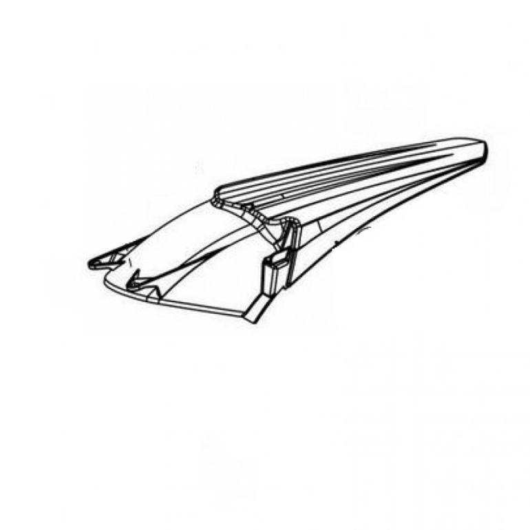 Hátsó sárvédő fekete MR300 PRO